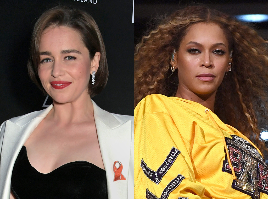Emilia Clarke Worried Beyonce Would Hate Her After Got Twist E News